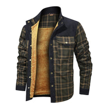 Load image into Gallery viewer, Men&#39;s Coat Fleece Thickened Military Coat Autumn Winter Coat Men&#39;s Brand Clothing
