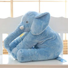 Charger l&#39;image dans la galerie, Elephant Sleeping Baby Sleeping Child Pillow Leather Shell - Curtis &amp; Ivory

