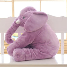 Cargar imagen en el visor de la galería, Elephant Sleeping Baby Sleeping Child Pillow Leather Shell - Curtis &amp; Ivory
