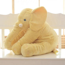 Charger l&#39;image dans la galerie, Elephant Sleeping Baby Sleeping Child Pillow Leather Shell - Curtis &amp; Ivory
