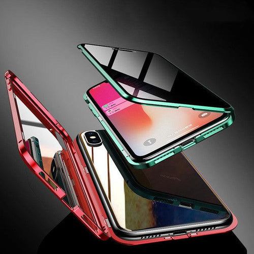 Phone Case Anti-peep Magnetic Protective Shell Magnetic Privacy Glass Case For Phone - Curtis & Ivory