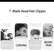 Charger l&#39;image dans la galerie, Retro Hair Cut Shaved Head Hair Clipper Supplies Oil Head Electric Clippers Hair Clipper Tool T9 - Curtis &amp; Ivory
