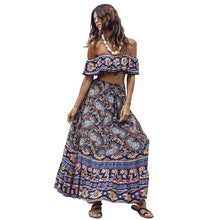 Load image into Gallery viewer, 2-piece ethnic print dress - Curtis &amp; Ivory
