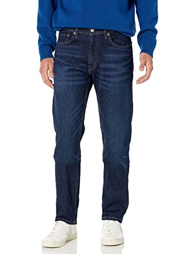 Levi's Men's 505 Regular Fit Jeans (Also Available in Big & Tall), Nail Loop Knot-Dark Indigo, 30W x 34L