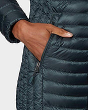 Charger l&#39;image dans la galerie, 32 Degrees Women&#39;s Ultra-Light Packable Down 3/4 Long Puffer Jacket, Black, Small
