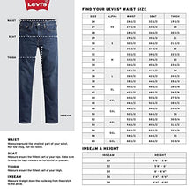Charger l&#39;image dans la galerie, Levi&#39;s Men&#39;s 505 Regular Fit Jeans (Also Available in Big &amp; Tall), Nail Loop Knot-Dark Indigo, 30W x 34L

