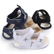 Load image into Gallery viewer, Baby Boy Shoes Silicone Low Slip Sandals Toddler Shoes - Curtis &amp; Ivory
