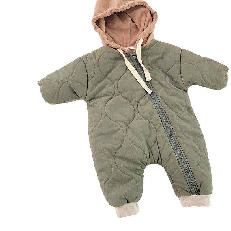 Baby Padded Quilted Kumpsuit Outing Clothes - Curtis & Ivory
