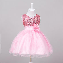 Load image into Gallery viewer, Baby Sequin Dress Flower Girl Wedding Princess Dress - Curtis &amp; Ivory
