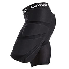 Cargar imagen en el visor de la galería, Bodyprox Protective Padded Shorts for Snowboard,Skate and Ski,3D Protection for Hip,Butt and Tailbone (Medium) Black - Curtis &amp; Ivory
