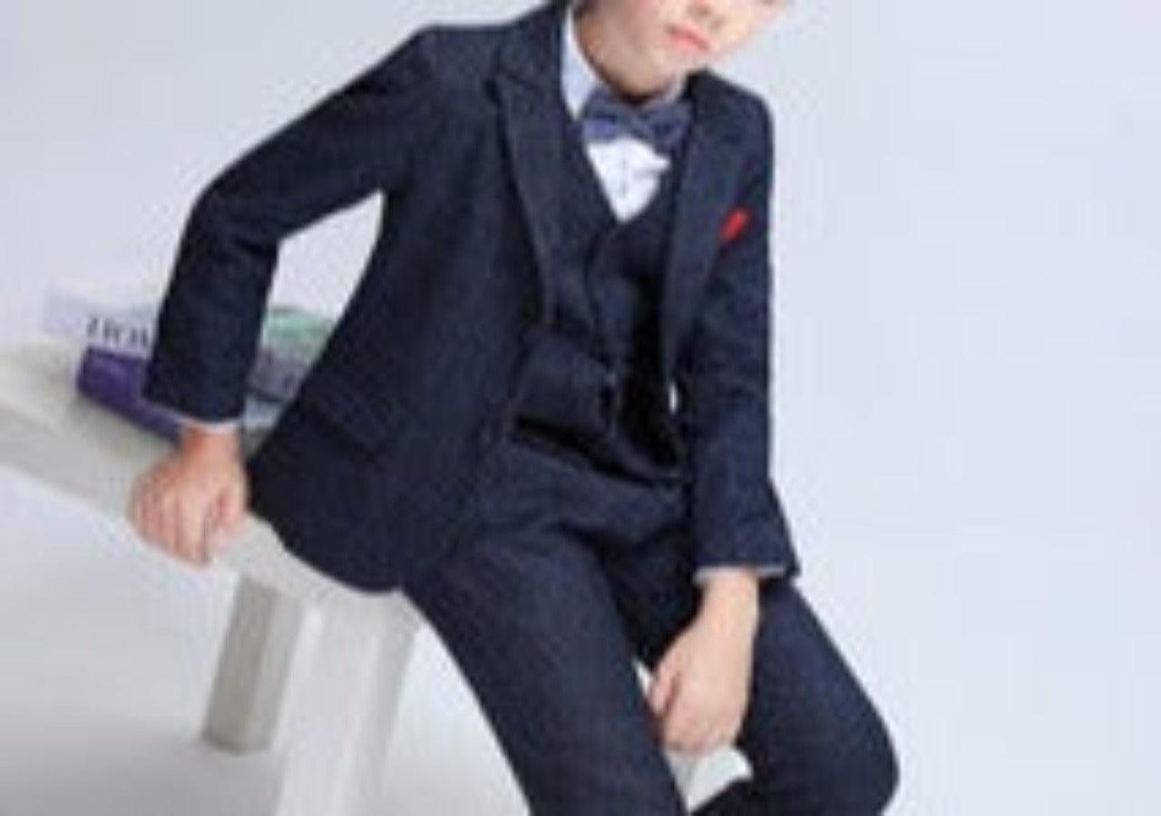 Boy winter plus fluffy small suit - Curtis & Ivory