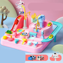 Load image into Gallery viewer, Cars Pass Through Big Adventure Parking Lot Rail Car Toy Car Track Kids Toy - Curtis &amp; Ivory
