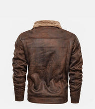 Cargar imagen en el visor de la galería, Fur integrated leather clothing - Curtis &amp; Ivory
