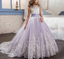 Load image into Gallery viewer, Girl Dress Princess Wedding Dress Children - Curtis &amp; Ivory
