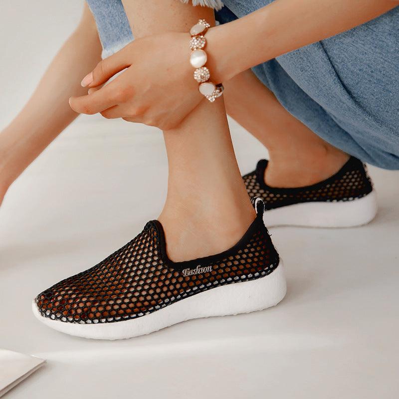 Mesh Single Shoes Lightweight Sneakers - Curtis & Ivory