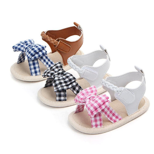 New summer 0-1 years old female baby sandals soft bottom princess shoes non-slip baby toddler shoes - Curtis & Ivory