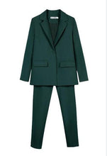 Load image into Gallery viewer, New Work Pant Suits Piece Set For Women Business Interview - Curtis &amp; Ivory
