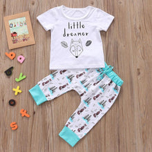 Charger l&#39;image dans la galerie, Newborn Baby Clothes Set T-shirt Tops+Pants Little Boys and Girls Outfits - Curtis &amp; Ivory
