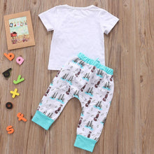Load image into Gallery viewer, Newborn Baby Clothes Set T-shirt Tops+Pants Little Boys and Girls Outfits - Curtis &amp; Ivory
