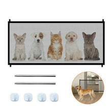 Load image into Gallery viewer, Pet Dog Fence Gate Safe Guard Safety Enclosure Dog Fences Dog Gate The Ingenious Mesh Magic Pet Gate Pet Supplies Dropshipping - Curtis &amp; Ivory
