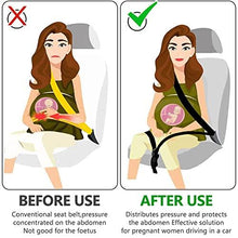 Charger l&#39;image dans la galerie, Pregnancy Seat Belt Adjuster - Pregnancy Bump Strap Prevent Compression of Abdomen - Curtis &amp; Ivory
