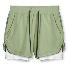 Charger l&#39;image dans la galerie, Sports Casual Quick-drying Double-layer Two-in-one Running Shorts - Curtis &amp; Ivory
