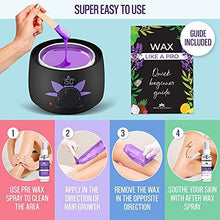 Charger l&#39;image dans la galerie, Waxing Kit Wax Warmer for hair removal -Easy to use - Curtis &amp; Ivory
