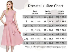 Load image into Gallery viewer, Women Vintage Cocktail Dress, Tea Party 50s Dresses, Casual Fall Dress, Bridesmaid Wedding Guest Dress Red L - Curtis &amp; Ivory
